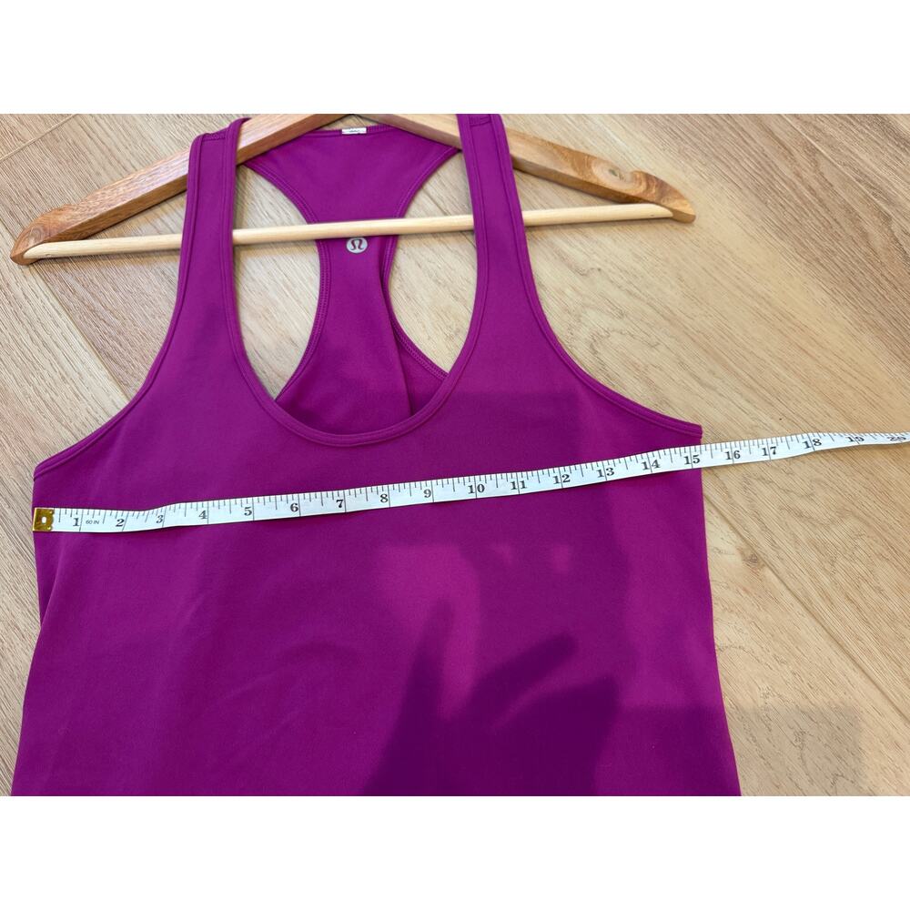 Lululemon Purple Racerback Tank Top – Size Large (No Size Tag) - Picture 5 of 5